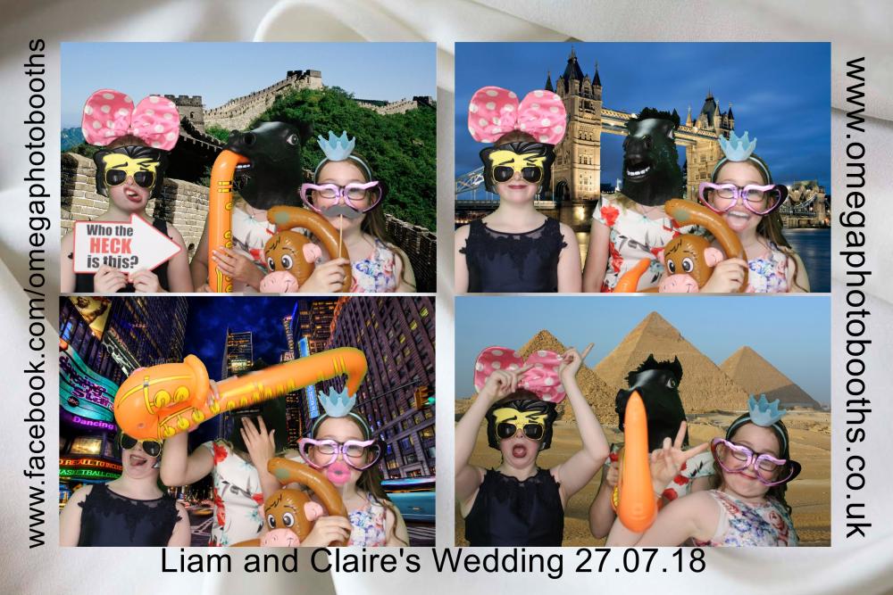 Liam & Claire's Wedding | View more photos from the event at gallery.omegaphotobooths.co.uk/u/Omega-Photobooths/Liam-Claires-Wedding